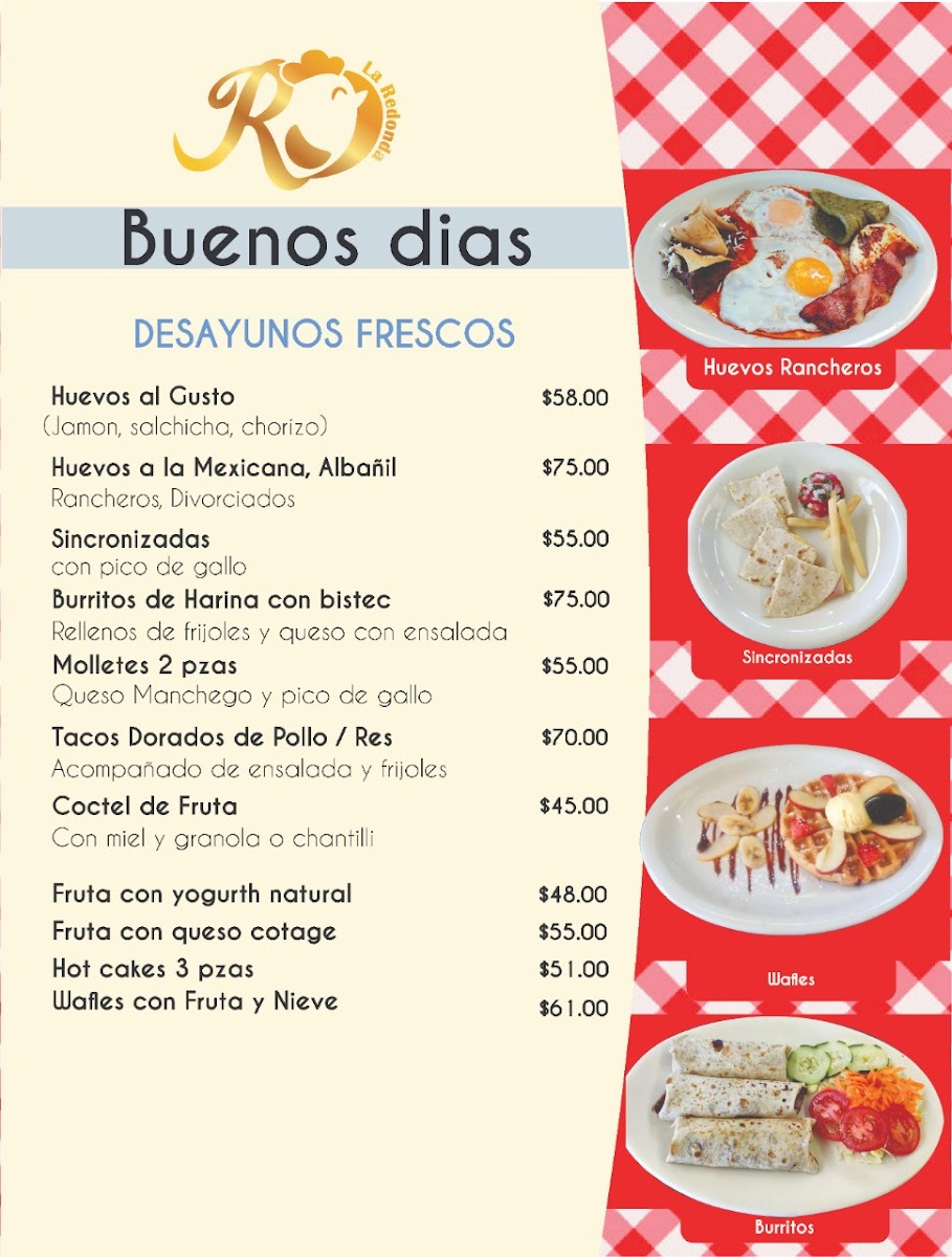 Restaurante La Redonda Menu - Image 2