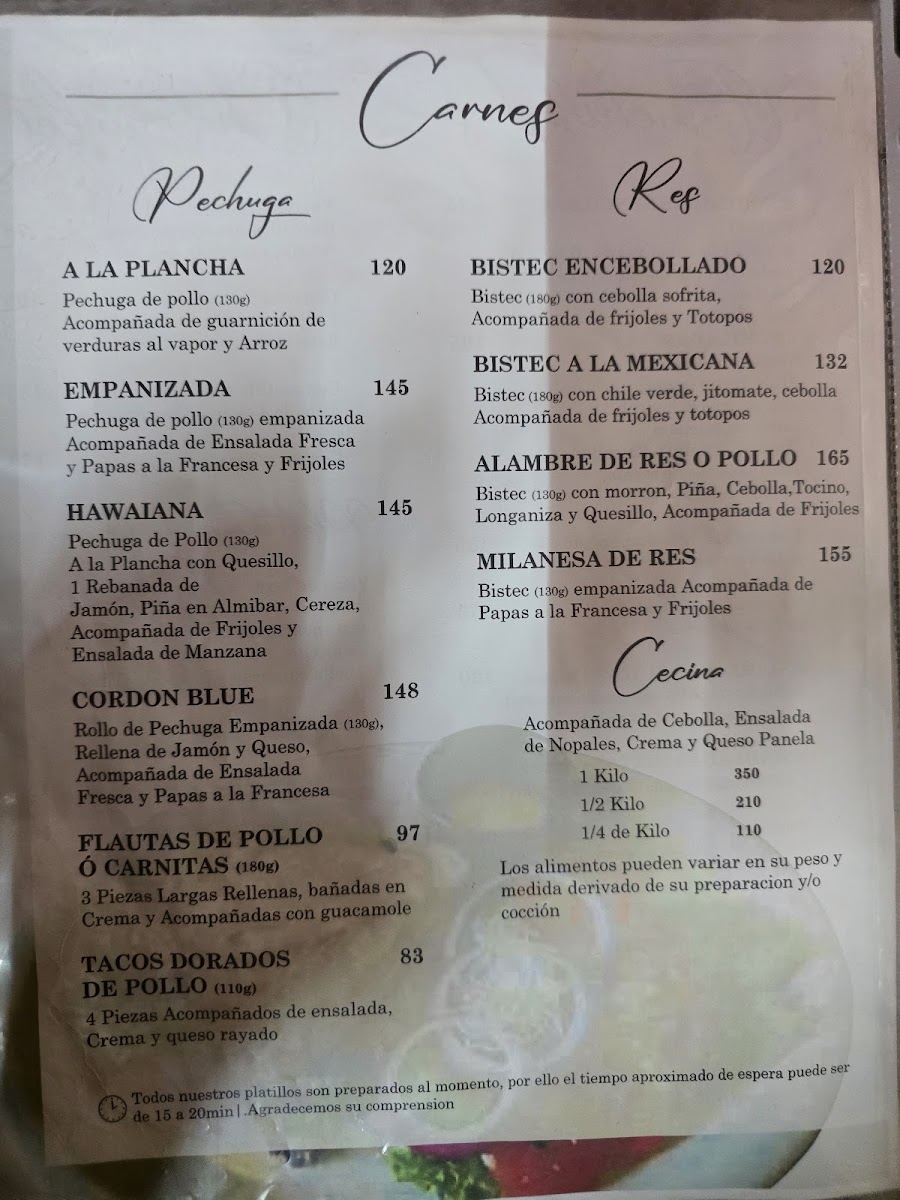 Restaurante La Redonda Menu - Image 5